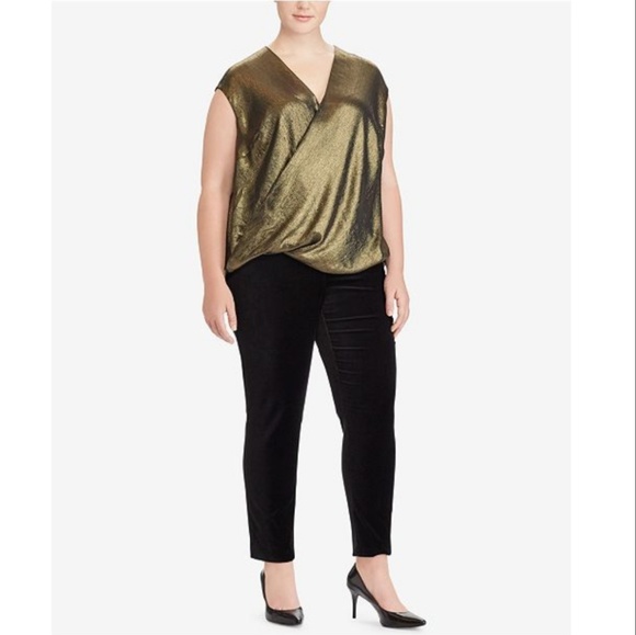 *Sold on @Foxtail90* RALPH LAUREN Blouse - Picture 3 of 4